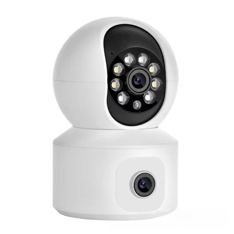 Xiaoying Indoor 360° Wireless Dual-Lens Binocular Camera with Remote Monitoring