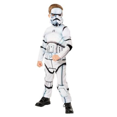 Çocuk/Çocuk Yeşil Koleksiyon Stormtrooper Kostümü