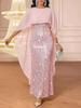 Elegant Cross-Border Lace Sleeveless Slim Evening Gown
