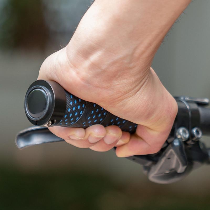 Comfortable NonSlip Bicycles Handlebar Grips Nonslip Cycling Handlebar Sleeve Bilateral Locks Bikes Handlebar Grips