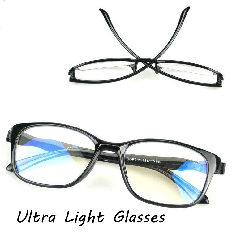 Anti-fatigue Blue Light Blocking Eyewear Vintage Computer Glasses for Men Women Diopter Eye Protection