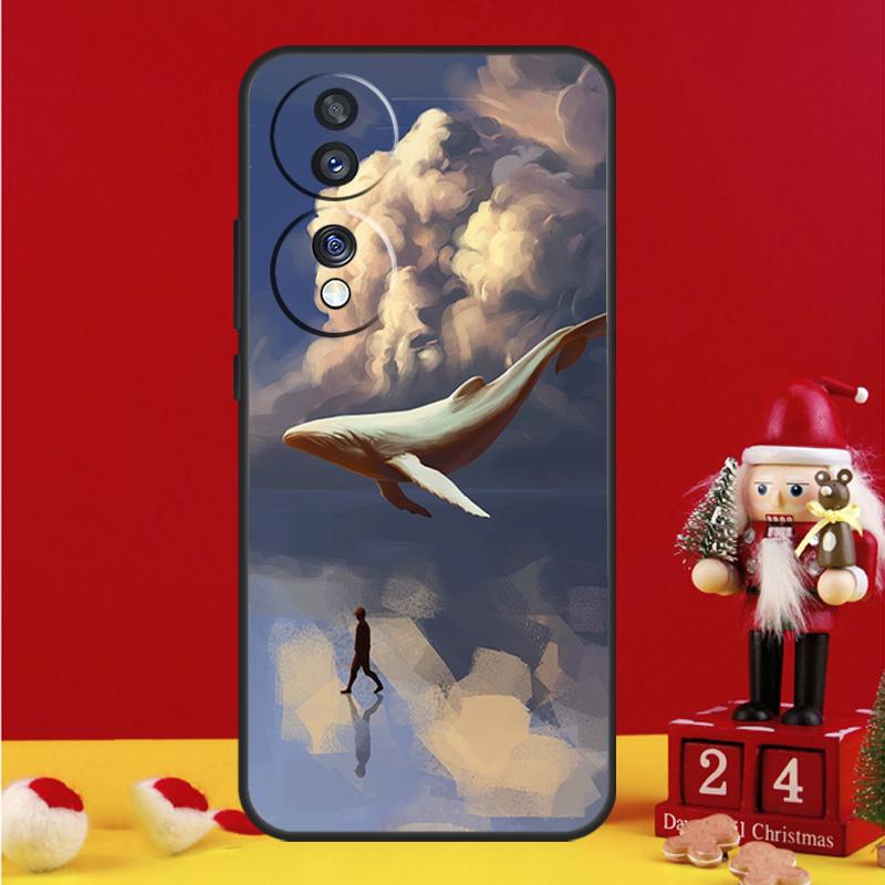Flying Whale Magical Case For Honor Magic 5 6 7 8 Pro Honor 200 400 50 70 90 Lite X8b X8c X9a X9b X9c Win RT Cover