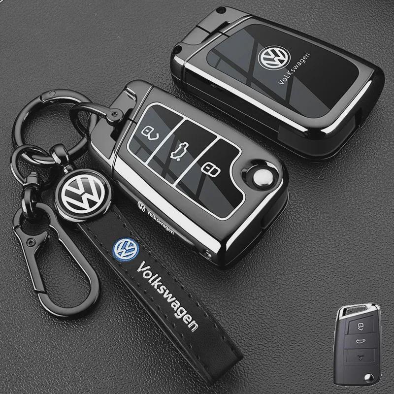 Kryt klíče 2024 Volkswagen Tiguan L/Pro s kovovou přezkou (Pasuje na modely 17-24)