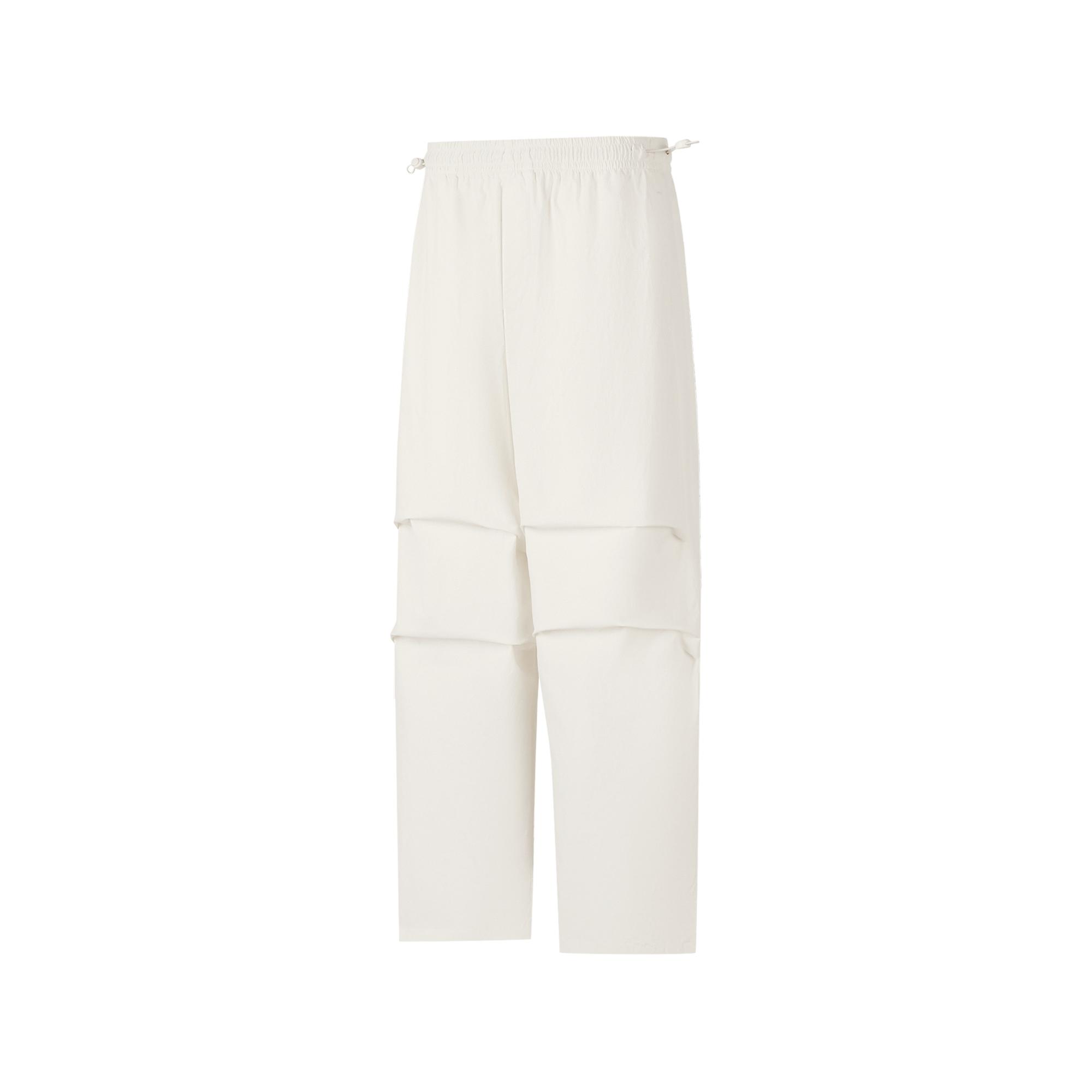Skechers Warm Woven Comfortable Stretch Straight Leg Versatile Casual Pants Women bottoms Gardenia P225W299-01B4 XL
