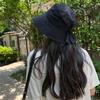 Sun Protection Visor Cap Ultraviolet-proof Women Bucket Hat Basin Hat Sun Hat Korean Style Cap