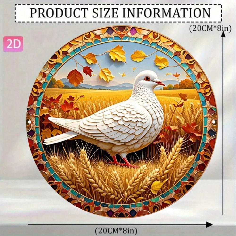 2D Flat Metal Sign - Hanging Home Decor Accessory