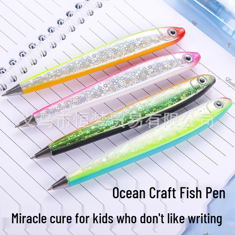 Ocean Series Novelty Salted Fish Ballpoint Pen - Creative, Funny Fish-Shaped Gift