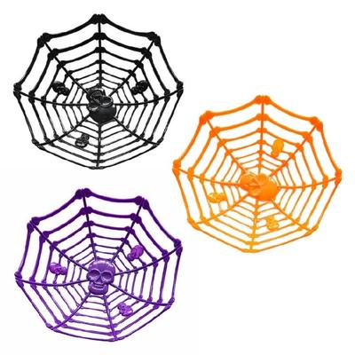 4 Pieces Candy Bucket Hollow Snacks Basket Plastic Storage Basket Cool for Candy