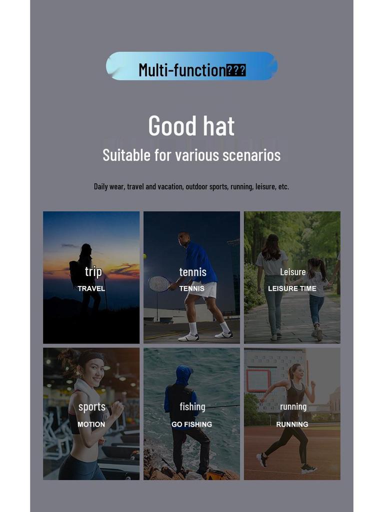 Unisex Quick-Dry Summer Baseball Cap: Breathable, Sunscreen Protection for Outdoor Sports