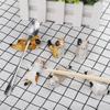 Ceramic Cute Kitten Chopsticks Holder Ceramic Painted Kitten Frog Ornament Chopsticks Holder