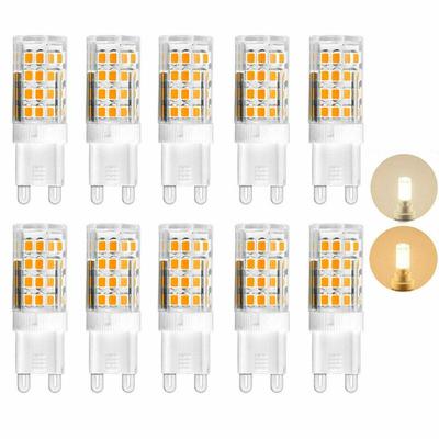 10 STK Mini LED maispære G9 keramisk lys 220V 51 lysdioder Bytt ut halogenlampe