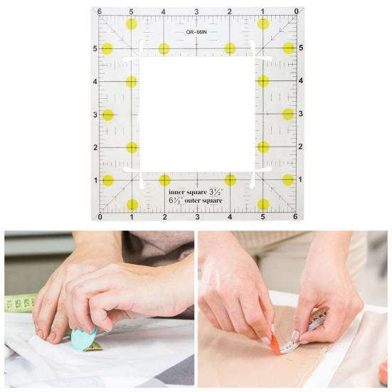 Patchwork Ruler High Accuracy Durable Smooth Accurate Scale Clear Line Reusable