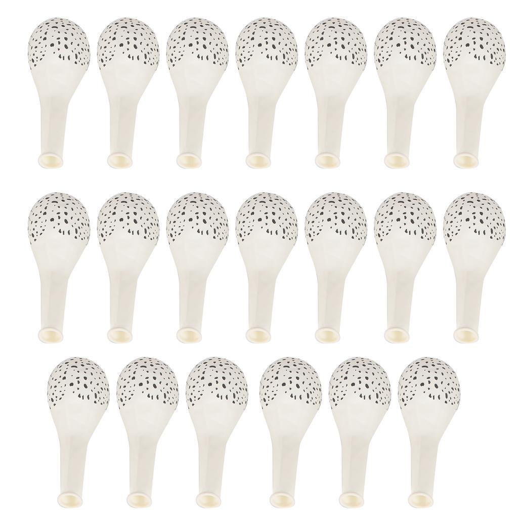 20Pcs Animal Pattern Balloons Round Latex Balloons Decoration for Birthday/Party