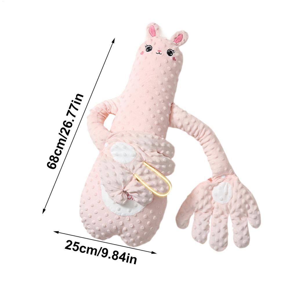 68cm Baby Startle Prevention Sleep Aid Baby Patter For Sleep Companion Automatic Palm Patting Sleeping Pillow Soothing Toys