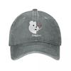 Danganronpa Monokuma Baseballkappe Anime Unisex Bär Used Gewaschene Hüte Kappe Klassisch Alle Jahreszeiten Reisen Verstellbare Passform Kopfbedeckung