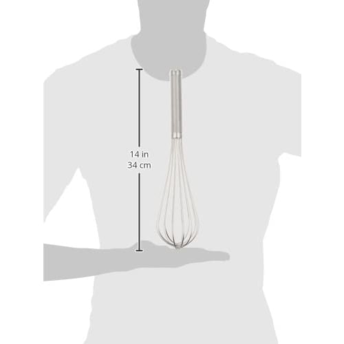 Shimomura Kihan, Made In Japan, 33cm Whipper, Commercial Meringue Whisk, Stainless Steel, Professional Grade, Pastry Supplies, Tsubame-Sanjo, 19862