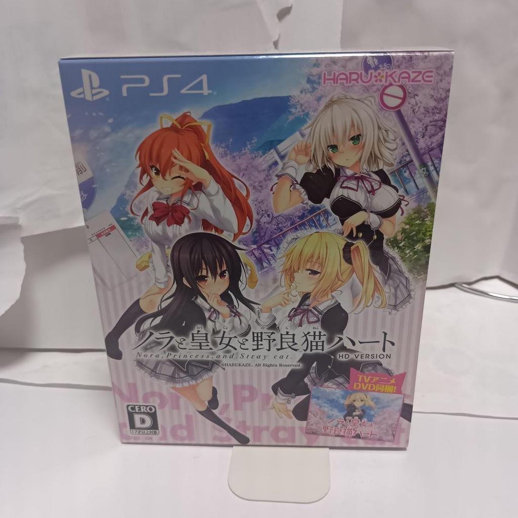 [USED] Bonus DVD rare complete item PS4 Nora, Princess and Stray Cat Heart HD