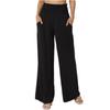 Women's Casual Loose Pants Pocket Loose Pleated Wide Leg Pants
