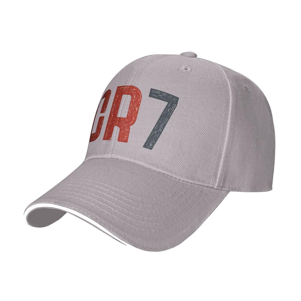Number CR Football Adjustable Hat Spring Sports Cap Mens Womens Soccer Baseball Cap Casual Outdoor Hats
