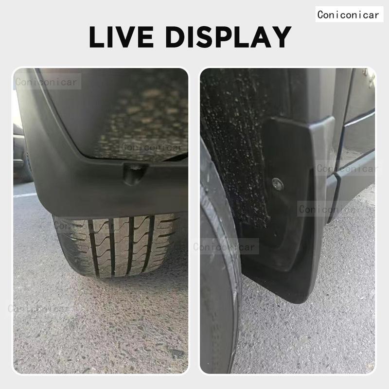 4Pcs For CHERY TIGGO 7 PRO MAX -2025 Mudflaps Mud Guards Flaps Splash Guards Mudguards Fender Front Rear Wheel Accessories