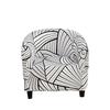 Club Chair Slipcover Tub Chair Covers For Armchairs ,High Elasticized Armchair Slipcover ,Furniture Protector For Living Room Space