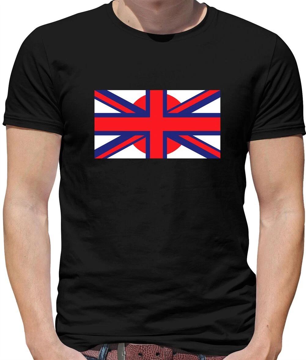 Japanese Union Jack Mens T-Shirt - Japan - UK - United Kingdom - Country - Tokyo XL