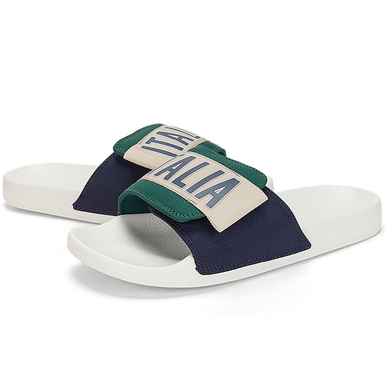 Kappa Retro Outdoor Beach Velcro Breathable EVA Non-Slip Slide Sandals Unisex Footwear Green Blue Black K0DX5LT10F-3066