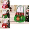 Christmas Party Gift Bags With Mechanical Sewing And Vibrant Red Green Colors