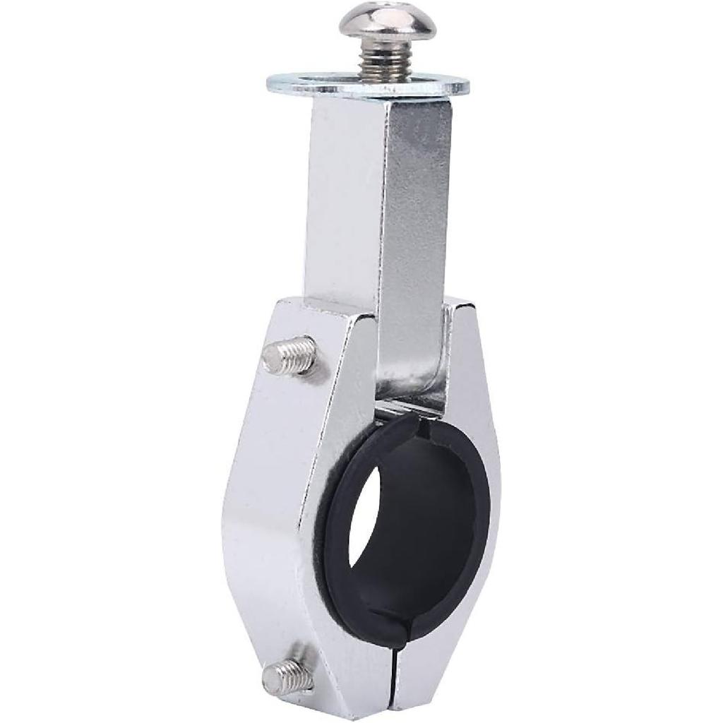 KIMISS Handlebar Clamps, 28mm 1-1/8 Inch Motorcycle Hand Guard Handguards Fat Clamp Mounting Kit Motorbike Component