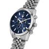 Maserati Attrazione Chronograph Stainless Steel Blue Dial Quartz R8853151025 Men's Watch