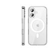 Wlons Magnetische Transparente Hülle für iPhone 17 Pro Max - 4er-Pack Kompatibel mit 17AIR