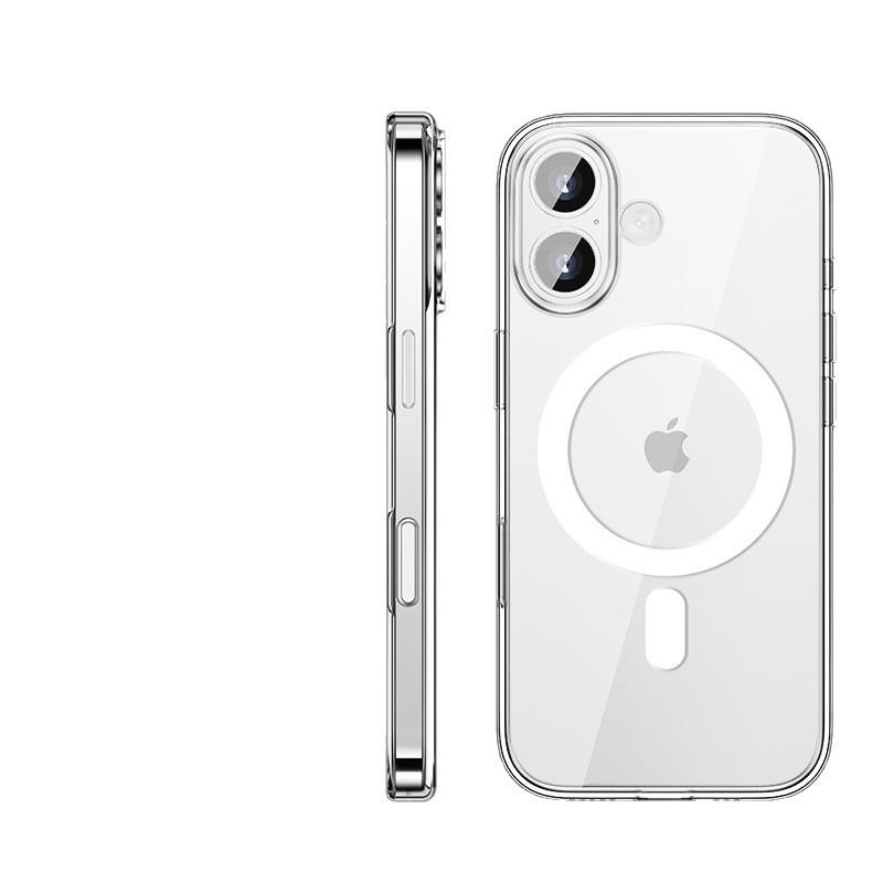 Wlons Magnetische Transparente Hülle für iPhone 17 Pro Max - 4er-Pack Kompatibel mit 17AIR