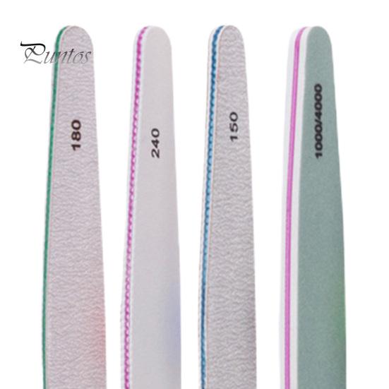 Nail Polishing File 6Pcs Sanding Double-sided Large Area Washable Thick Frosted Multi-functional Emery Boards Buffering Salon Supply Buffer