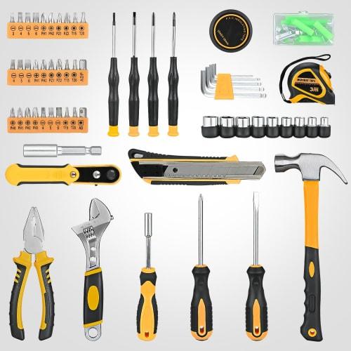 Nilight 100-Piece Home Tool Set, DIY Tool Set, Compact Tool Box, Motorcycle Maintenance Toolbox Set, Home Tool Set, Motorcycle Toolbox Set, Maintenanc