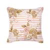 Ins Nordic Style Rose Gold Pink Geometric Square Pillow Cushion Cover