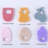 Pack Of 6 Infant Silicone Teething Toy Baby Teething Relief Chew Toy for Easy Grasping & Comfort During Teething Phase