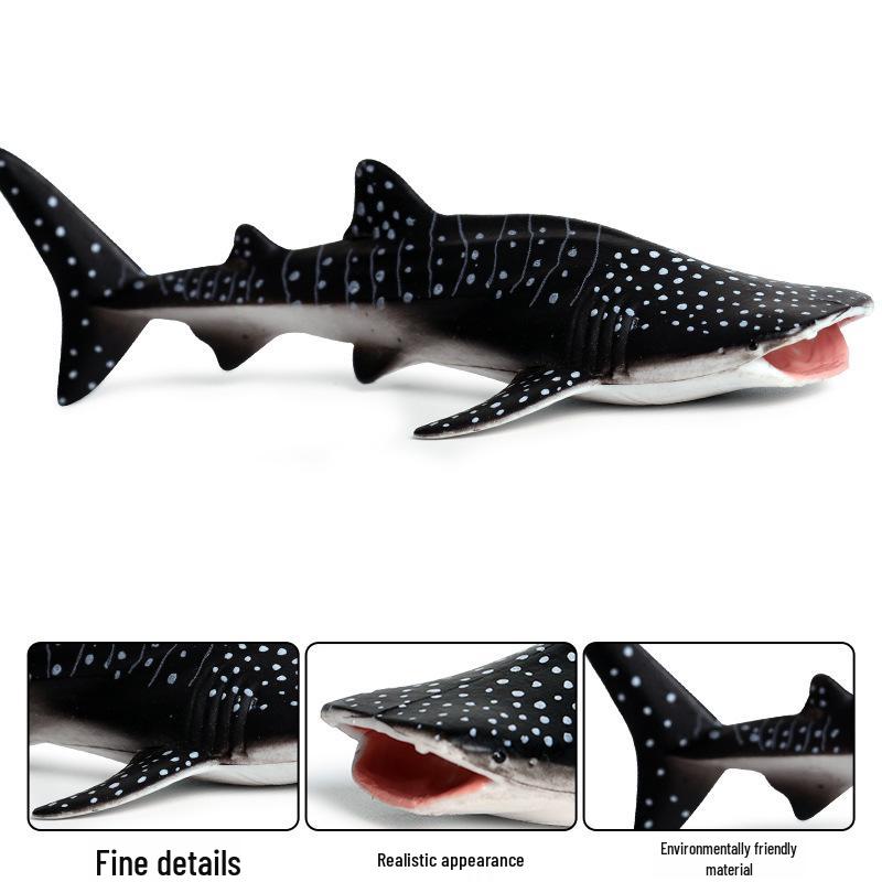 Children's Marine Life Simulation: Shark & Whale Models - Great White, Zebra, Tiger Shark Toys & Ornaments
