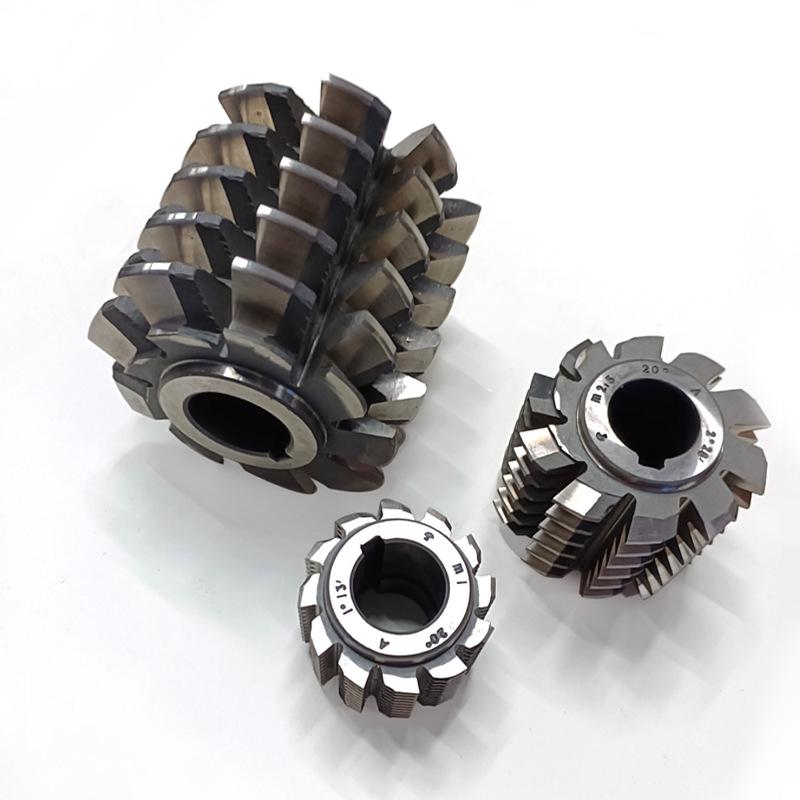HSS Gear Hob M0.5 M0.8 M1 M6M8 M10, Pressure Angle 20 Degrees, Used for Milling Machine Slot Machining and Rolling Cutting Tools