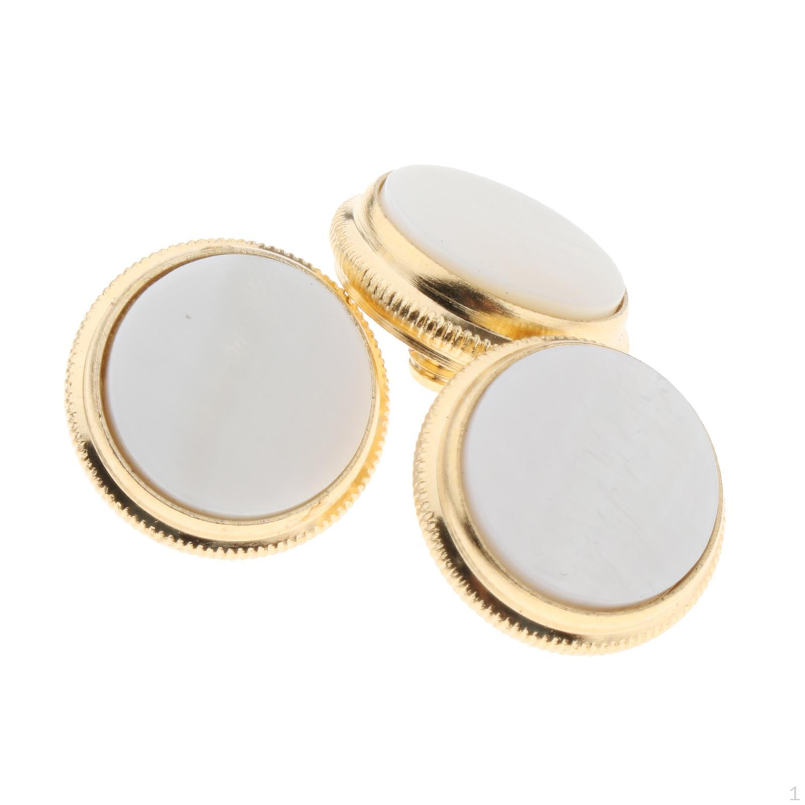 

3 шт., металлические кнопки для ремонта трубы, винт клапана, детали музыкальных инструментов, диаметр 17 мм Style 6