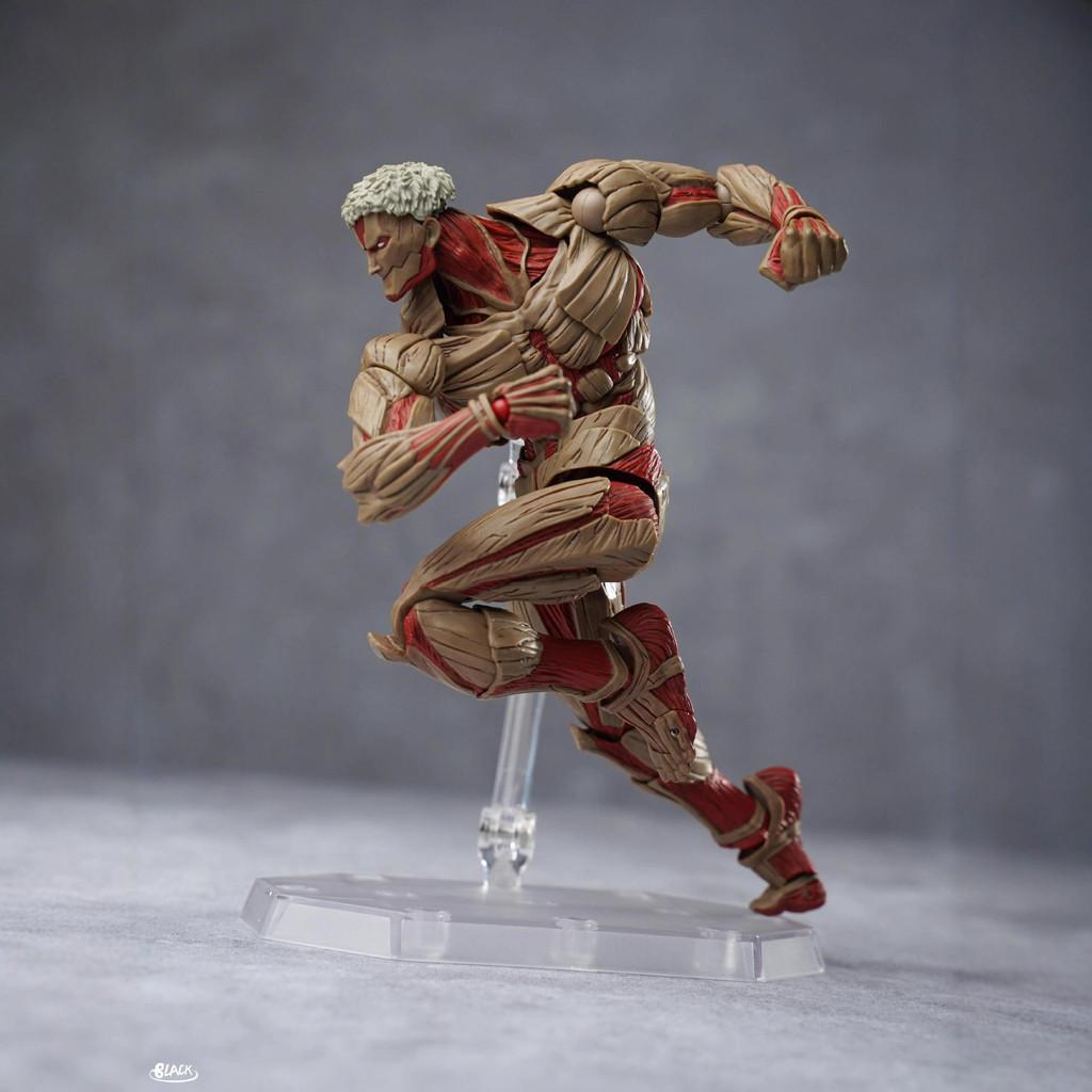 Attack On Titan Der gepanzerte Titan PVC Modell Ornament mit beweglichen Gelenken für Sammler