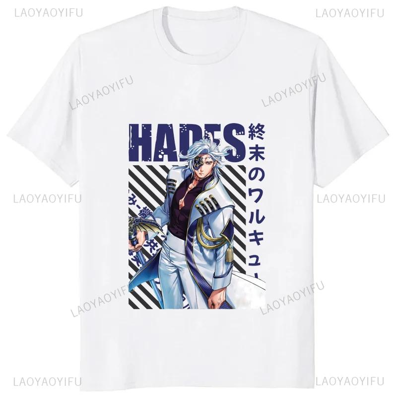 

Shuumatsu No Valkyrie Printed Harajuku Man T-shirt Streetwear Hipster Man T Shirt Loose Comfort Breathe Japan Anime Women Tees XXXXL