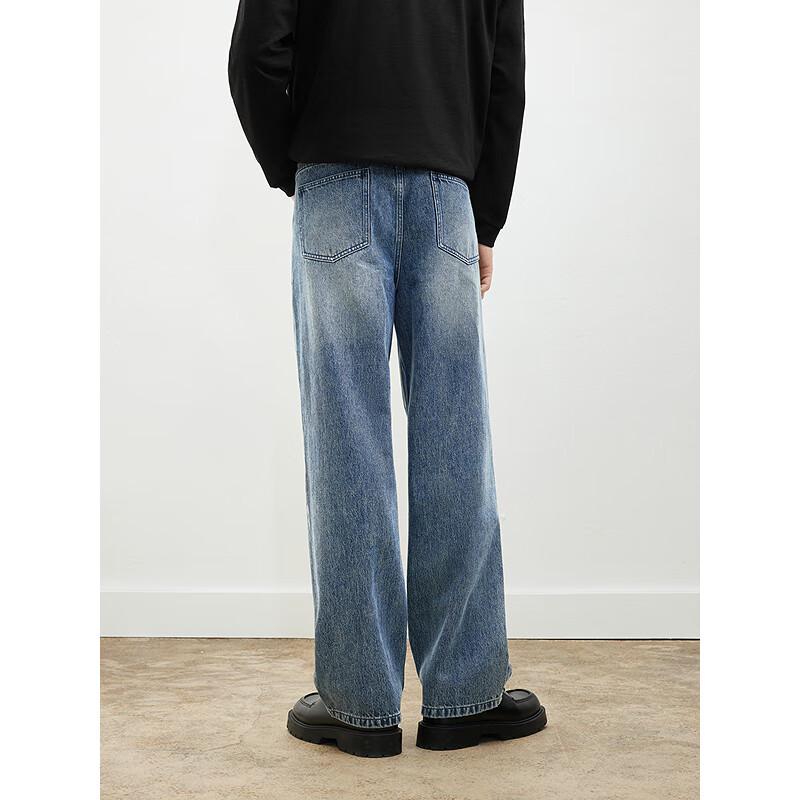 GXG Men's 2025 Spring Loose Fit Denim Pants