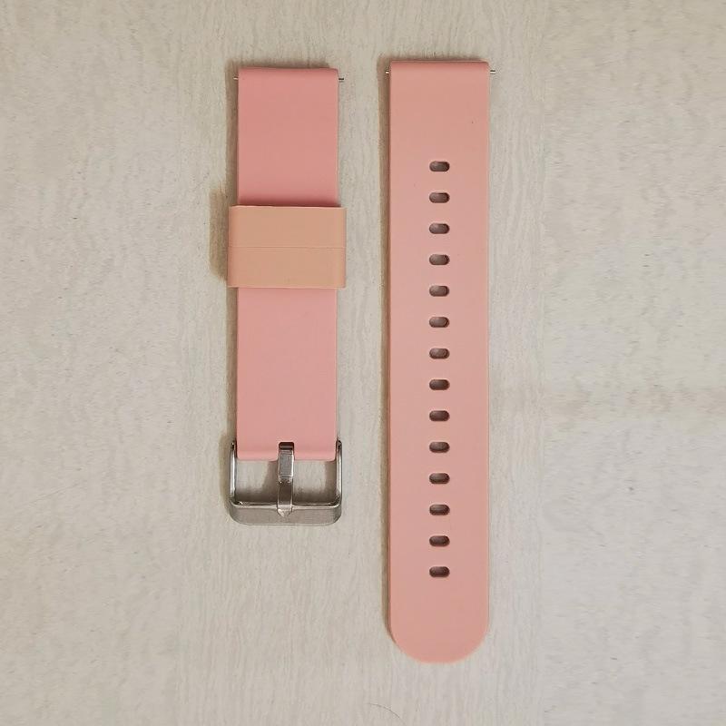 Pulseira de relógio universal de silicone (20mm/22mm) para Huawei, Samsung e outros smartwatches