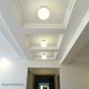 Nordic Modern Ceiling Light Glass Ball Ceiling Lamps Globe Round White Fixtures Kitchen Ball Small Ceiling Lamp Lustre Luminiare
