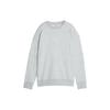 Sweatshirts Women's Light Mixed Gray Crew Neck Moderate Regular 623482-04