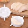 6.5cm DIY Fu Character Dumpling Maker Clip - Manual Kitchen Gadget for Pinching Dumplings
