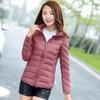 Middle-aged Women's Fashion Small Padded Jacket Large Size Light and Thin Slim Down Padded Jacket