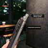 For iPhone 15 Pro Crystal Clear Case TPU + Acrylic Shockproof Phone Cover