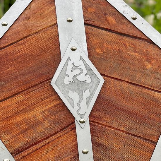 45.72 cm Templar Wooden Shield Norse Mythology Valhalla Viking Shield Uthentic Battleworn Heater Shield Best Gift For Him