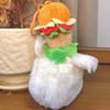 Doll Hamburger Hen Key Ring Simulation Gugu Animal Key Holder  Release Stress